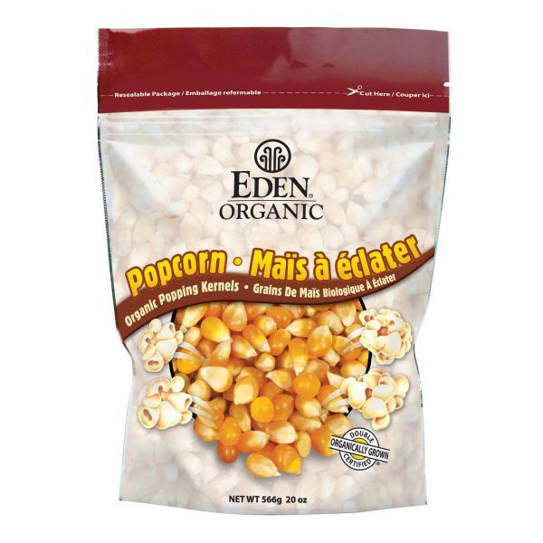 Eden - Organic Popcorn, 566 g Supply