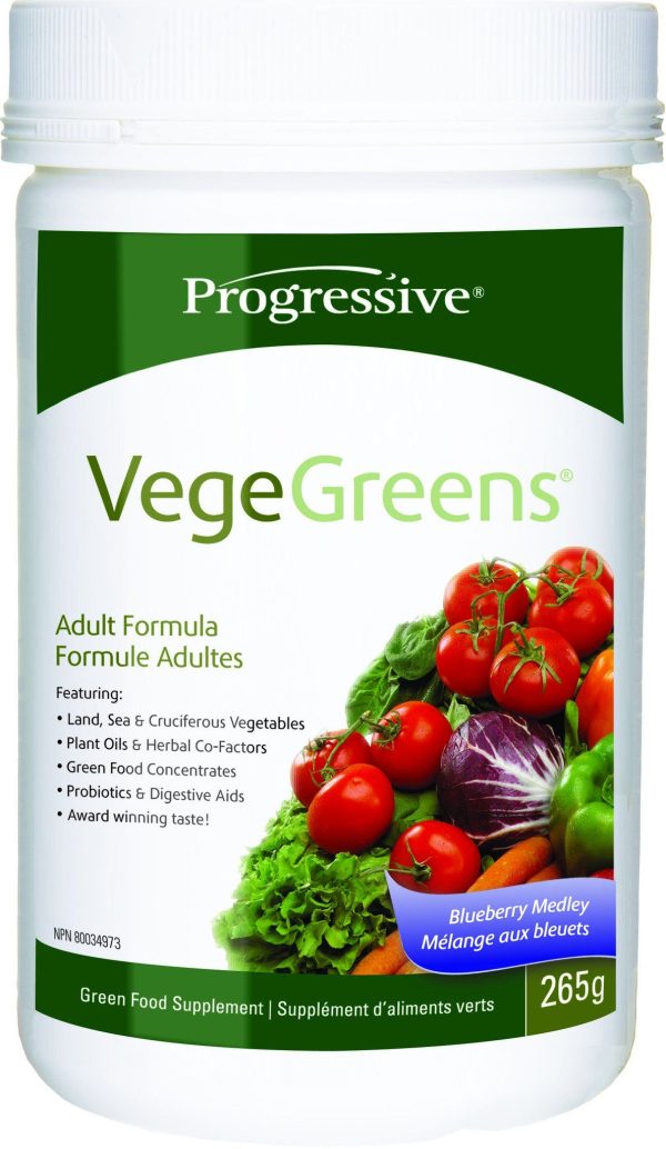 Progressive - Blueberry VegeGreens, 265g Hot on Sale