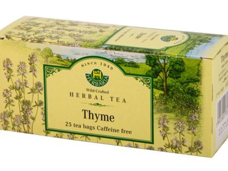 Herbaria - Thyme Leaves Tea, 25 Count Online now