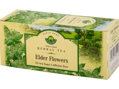 Herbaria - Elder Flowers Tea, 25 Count Online Sale