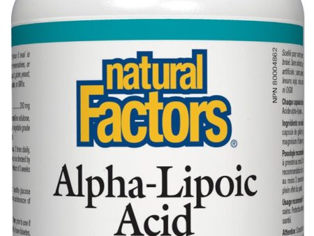 Natural Factors - Alpha-Lipoic Acid - 200mg, 60 capsules Sale