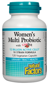 Natural Factors - Women s Multi Probiotic with CranRich, 120caps Fashion