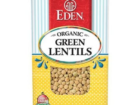 Eden - Org Green Dry Lentils - 454 g Online