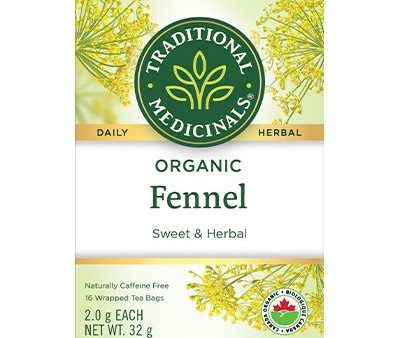 Traditional Medicinals - Organic Fennel Tea, 16 Count Online now