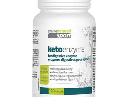 Prairie Naturals - KetoEnzyme Fat Digesting Enzyme, 120 VCAPS Supply