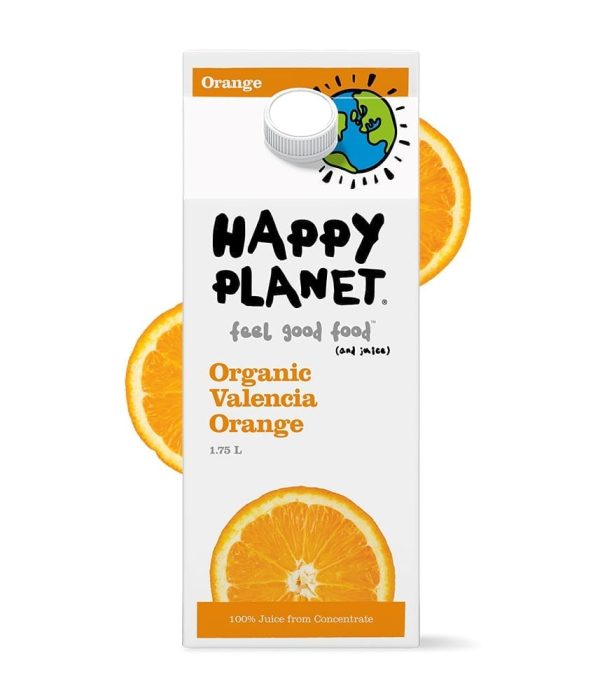 Happy Planet - Organic Valencia Orange Juice, 1.75 L Online