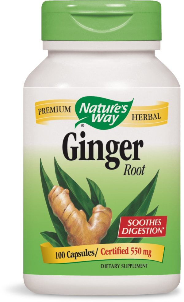 Nature s Way - Ginger Root - 100 caps Sale