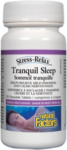 Natural Factors - Tranquil Sleep, 10 tabs Online Hot Sale