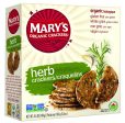 Mary s Crackers - Organic Herb Crackers, 184 g Supply