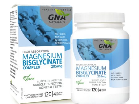 GNA - Magnesium Bisglycinate Complex, 120 VCAPS Online