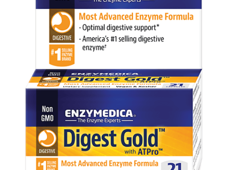 Enzymedica - Digest Gold Travel Pack, 21 Caps Sale