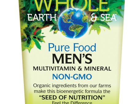 Whole Earth & Sea - Men’s Multivitamin & Mineral, 60 Tabs For Discount