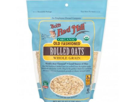 Bob s Red Mill - Organic Regular Rolled Oats, 453 g Online Hot Sale