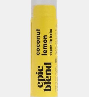 Epic Blend Premium Lip Balm - Vegan Coconut Lemon - 4.2g For Discount