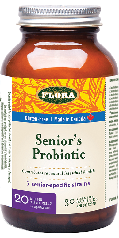 Flora - Senior s Probiotic, 30 Capsules Online now