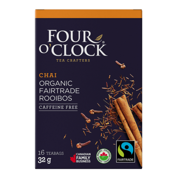 Four O Clock - Rooibos Tea, Chai, 16 Count Online now