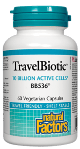 Natural Factors - Travel Biotic, 60 VEGCAPS Online