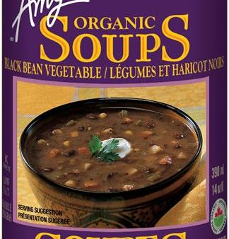 Amy s Kitchen - Organic Black Bean Vegetable Soup, 398 mL Online now