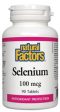 Natural Factors - Selenium 100mcg, 90 tabs Fashion