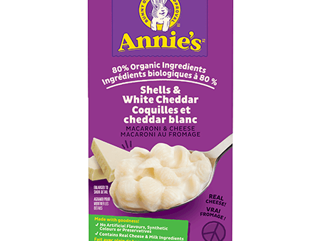 Annie s - Mac & Cheese - Shells & White Cheddar, 170 g Online Hot Sale