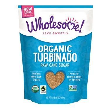 Wholesome Sweeteners - Organic Turbinado Sugar, 681 g For Sale