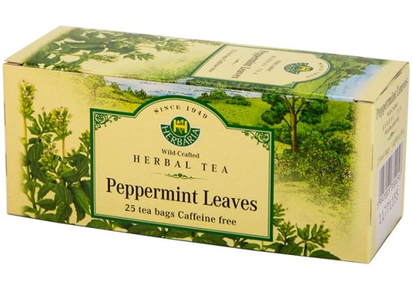 Herbaria - Peppermint Leaves Tea, 25 Count Discount