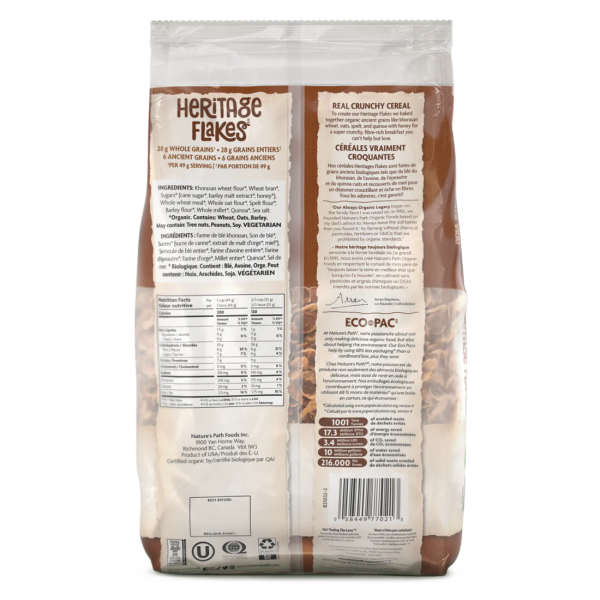 Nature s Path - Organic Heritage Flakes, 750 g Online