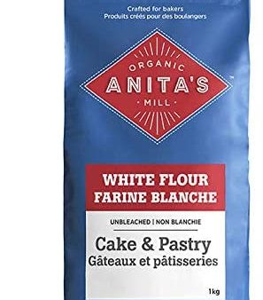 Anita s Organic Mill - Unbleached Cake and Pastry Flour, 1 kg For Sale