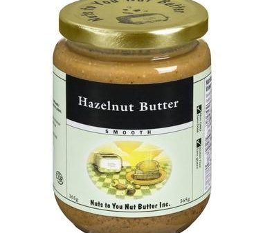 Nuts to You Nut Butter Inc Hazelnut Butter 365 g For Discount