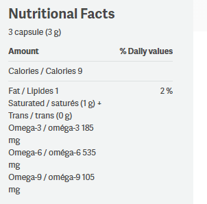 Manitoba Harvest - Hemp Seed Oil Caps, 60 softgels Cheap