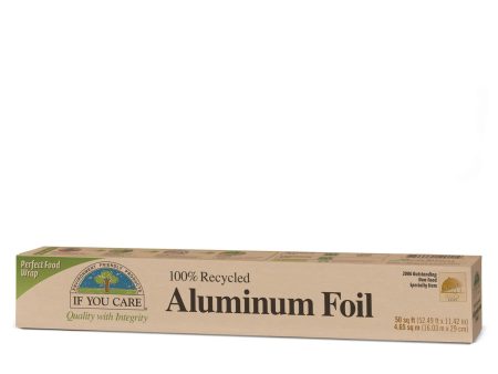 If You Care - Enviro Friendly - 100% Recycled Aluminum Foil, 50 sq. ft. For Discount