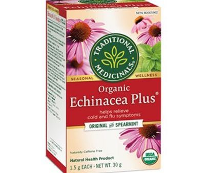 Traditional Medicinals - Organic Echinacea Plus Tea, 16 Count For Discount