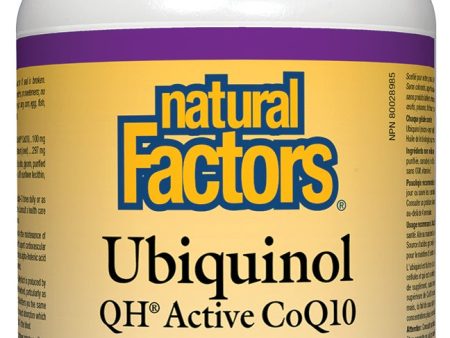 Natural Factors - Ubiquinol QH® Active CoQ10 100 mg, 120 Softgels Online