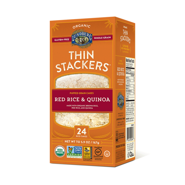 Lundberg Family Farms - Thinstackers - Red Rice & Quinoa - 167 g Online