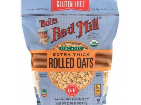 Bob s Red Mill - Organic Extra Thick Rolled Oats - Gluten free, 907 g For Sale