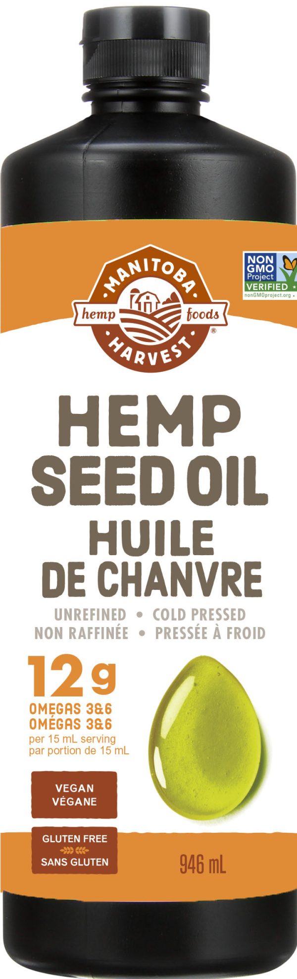 Manitoba Harvest - Hemp Seed Oil, 946ml Cheap