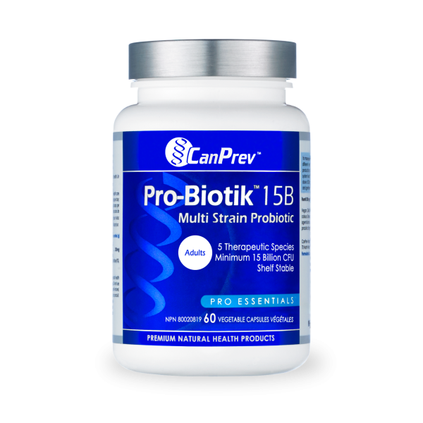 CanPrev - Pro-Biotik 15B, 60 Capsules Cheap