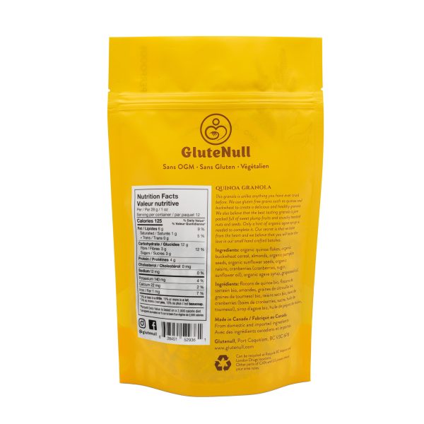 Glutenull - Quinoa Granola - 340 g For Sale