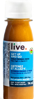 Live Organic Food Products Ltd - Get Up and Go Elixir, 74 mL Online now