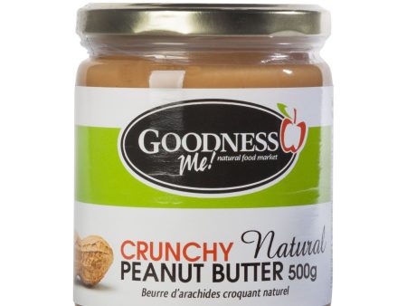 Goodness Me! - Crunchy Peanut Butter, 500 g on Sale