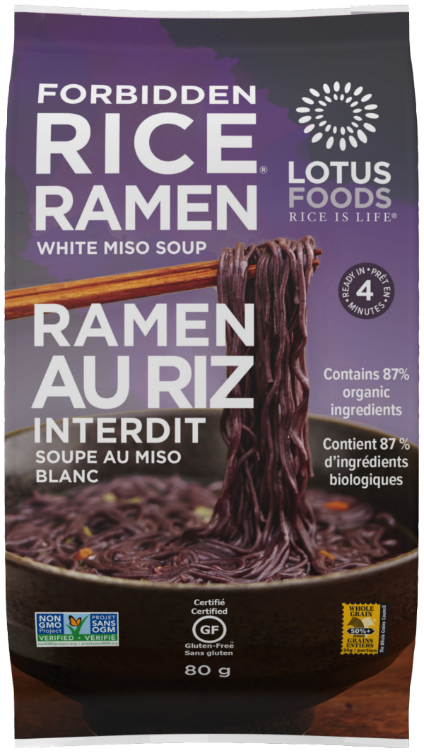 Lotus Rice - Forbidden Rice® Ramen - Black Rice, 80 g Online Hot Sale