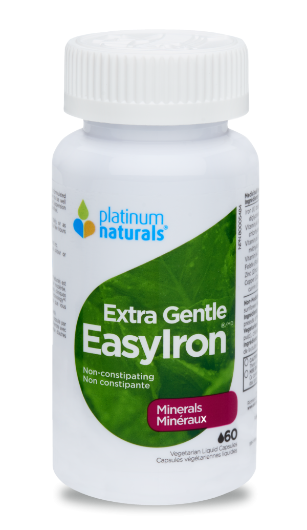 Platinum - EasyIron Extra Gentle, 60 Caps Online Hot Sale