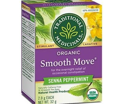 Traditional Medicinals - Organic Smooth Move, Peppermint, 16 Count Sale