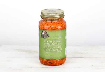 Ontario Natural - Red Kimchi-Style Sauerkraut, 744 mL Supply