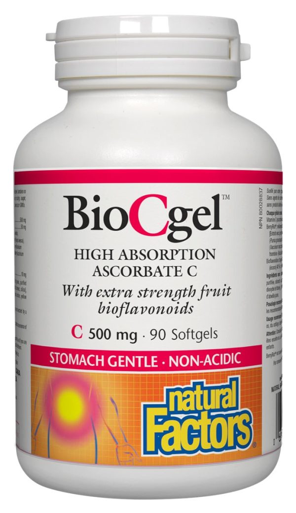 Natural Factors - BioCgel™, 90 softgels Online Hot Sale