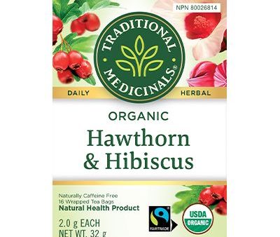 Traditional Medicinals - Organic Heart Tea With Hawthorn, 16 Count Online Sale