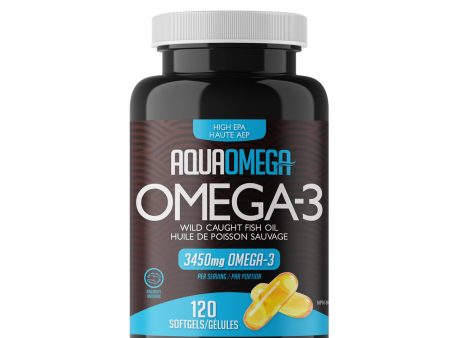 AquaOmega - High EPA, Soft Gels, 120 caps Sale