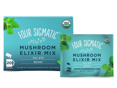 Four Sigma Foods - Instant Reishi Mushroom Elixir, 3g Supply