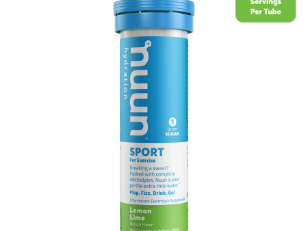 Nuun - Sport Lemon Lime, 10 tablets Online