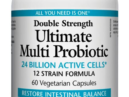 Natural Factors - Double Strength Ultimate Multi Probiotic, 60 capsules Supply